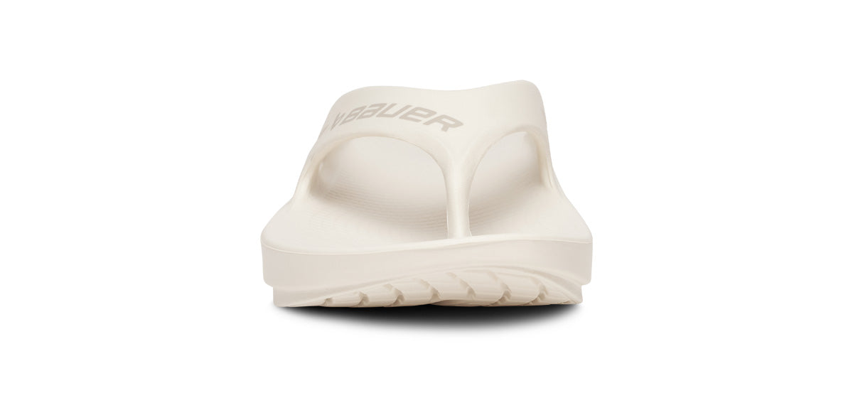 BAUER/OOFOS Men's OOriginal Sport Sandal ?C Chalk - Image 3