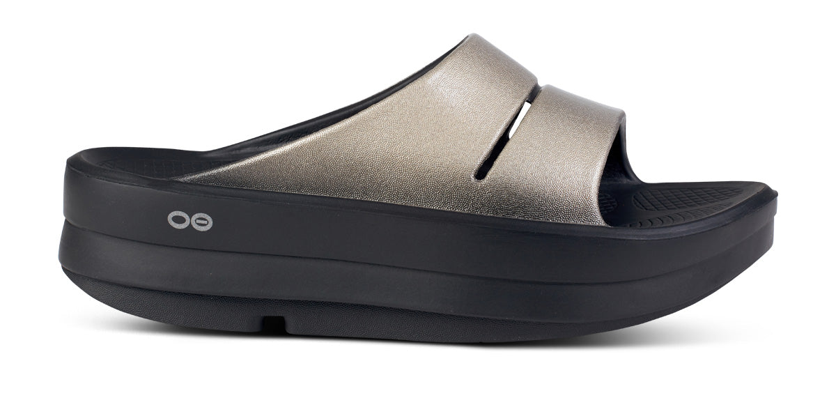 Women's OOmega OOahh Luxe Sandal - Latte (SALE) - Image 2