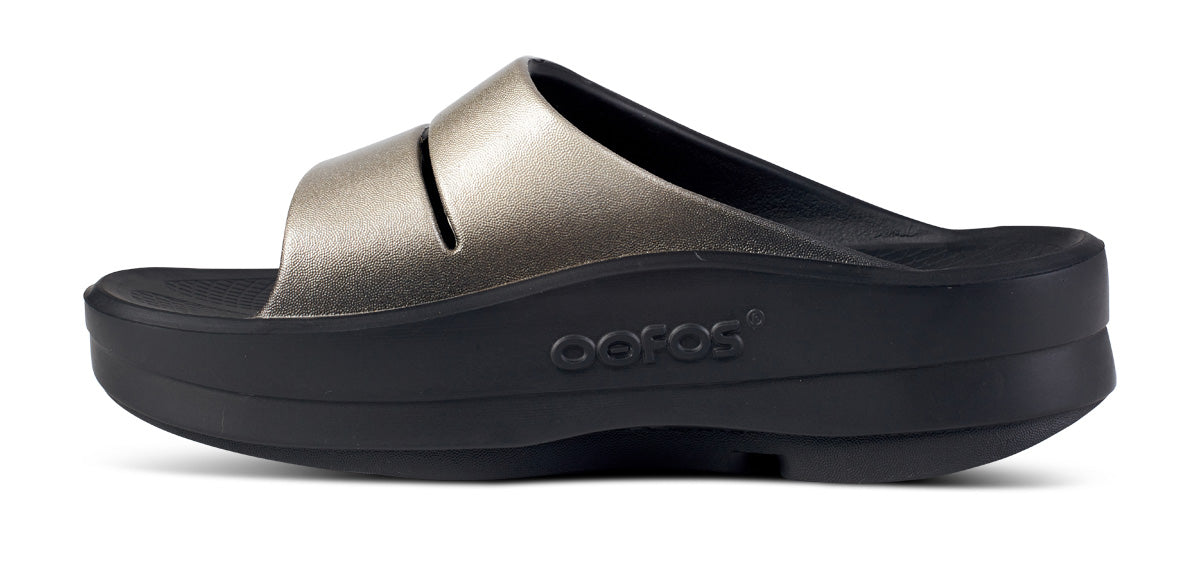 Women's OOmega OOahh Luxe Sandal - Latte (SALE) - Image 4