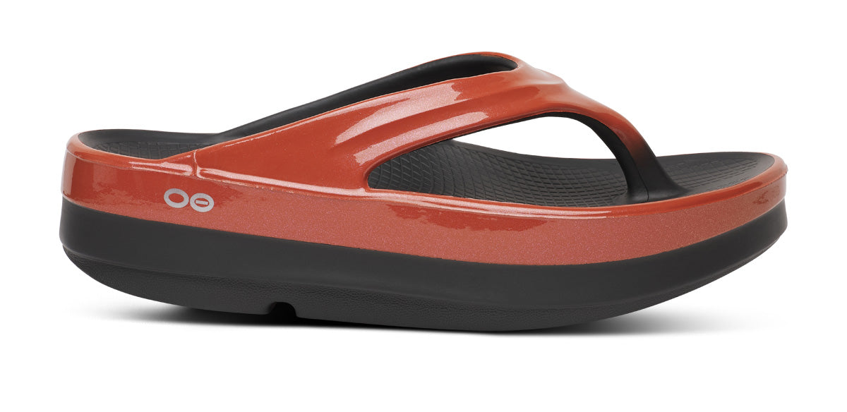 Women's OOmega OOlala Stacked Sandal - Copper - Image 2