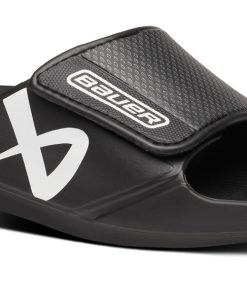 BAUER/OOFOS Women's OOahh Sport Flex Sandal ?C Black