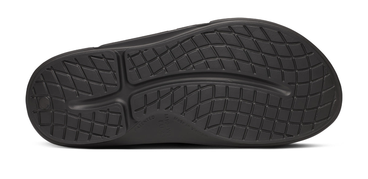BAUER/OOFOS Women's OOahh Sport Flex Sandal ?C Black - Image 7