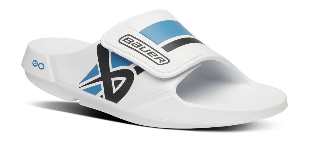 BAUER/OOFOS Women's OOahh Sport Flex Sandal ?C White